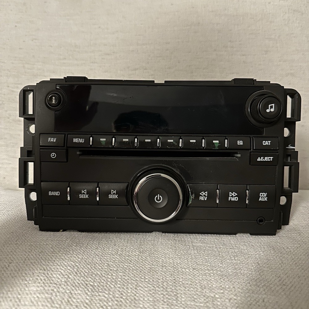 Chevy GMC GM 07-14 Stereo Delphi PN 20934593 28256335 Radio CD AUX AM FM MP3 OEM